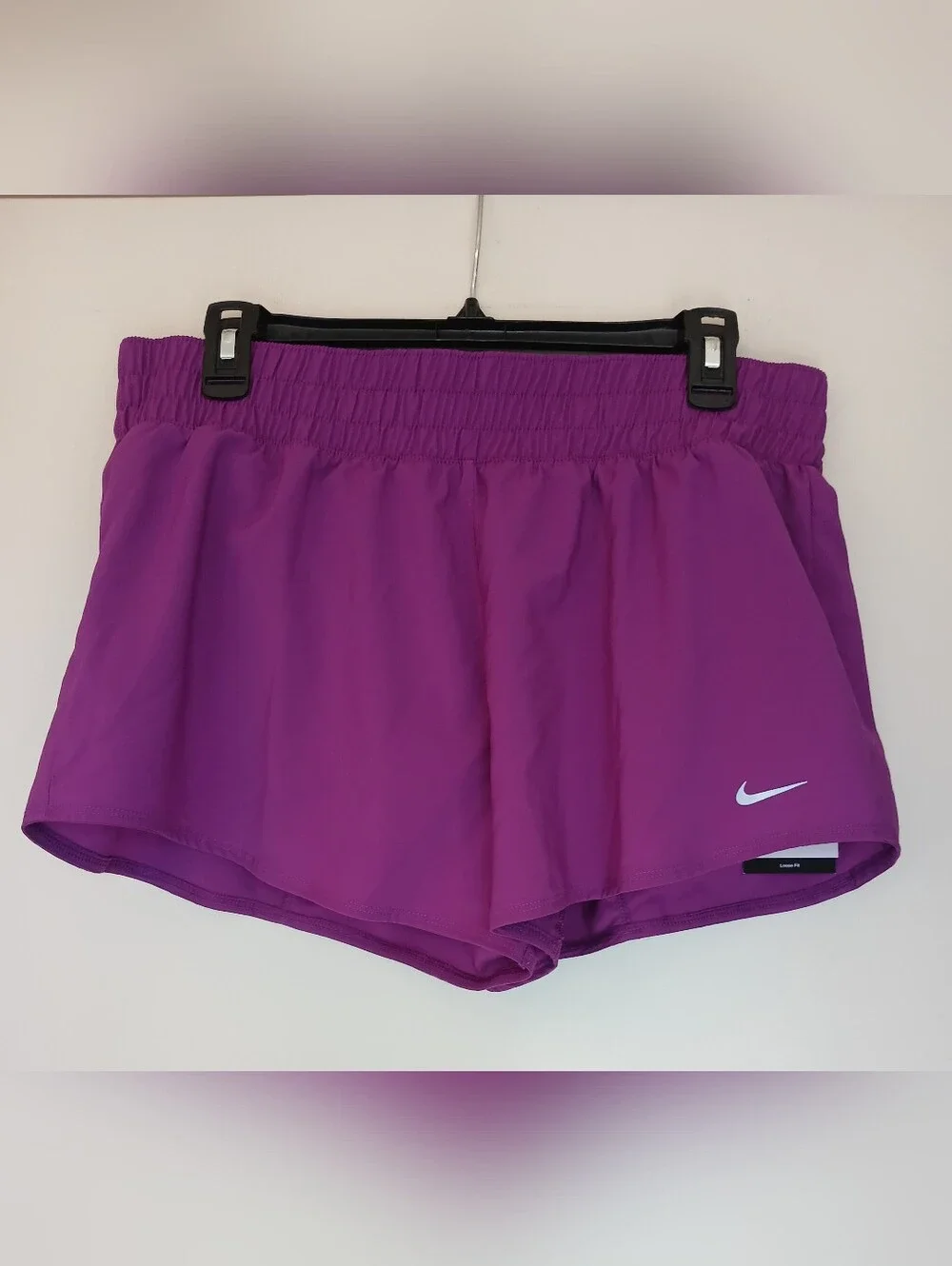 Nike Dri-Fit Running Shorts Loose Fit Purple Size Large NWT